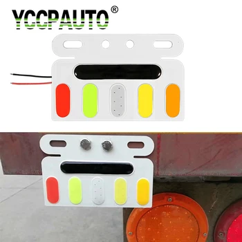 YCCPAUTO 24V COB LED Truck Taillight Colourful Flash Signal Light Waterproof COB Trailer Truck Rear Strobe Warning Light 1Pcs
YCCPAUTO 24V COB LED Truck Taillight Colourful Flash Signal Light Waterproof COB Trailer Truck Rear Strobe Warning Light 1Pcs