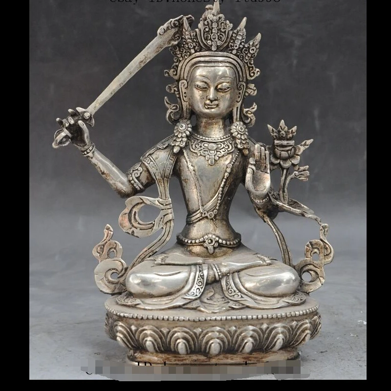 zhmeru0030@++8" tibet buddhism Joss Silver Tara Goddess Manjushri kwanyin bodhisattva statue
zhmeru0030@++8" tibet buddhism Joss Silver Tara Goddess Manjushri kwanyin bodhisattva statue