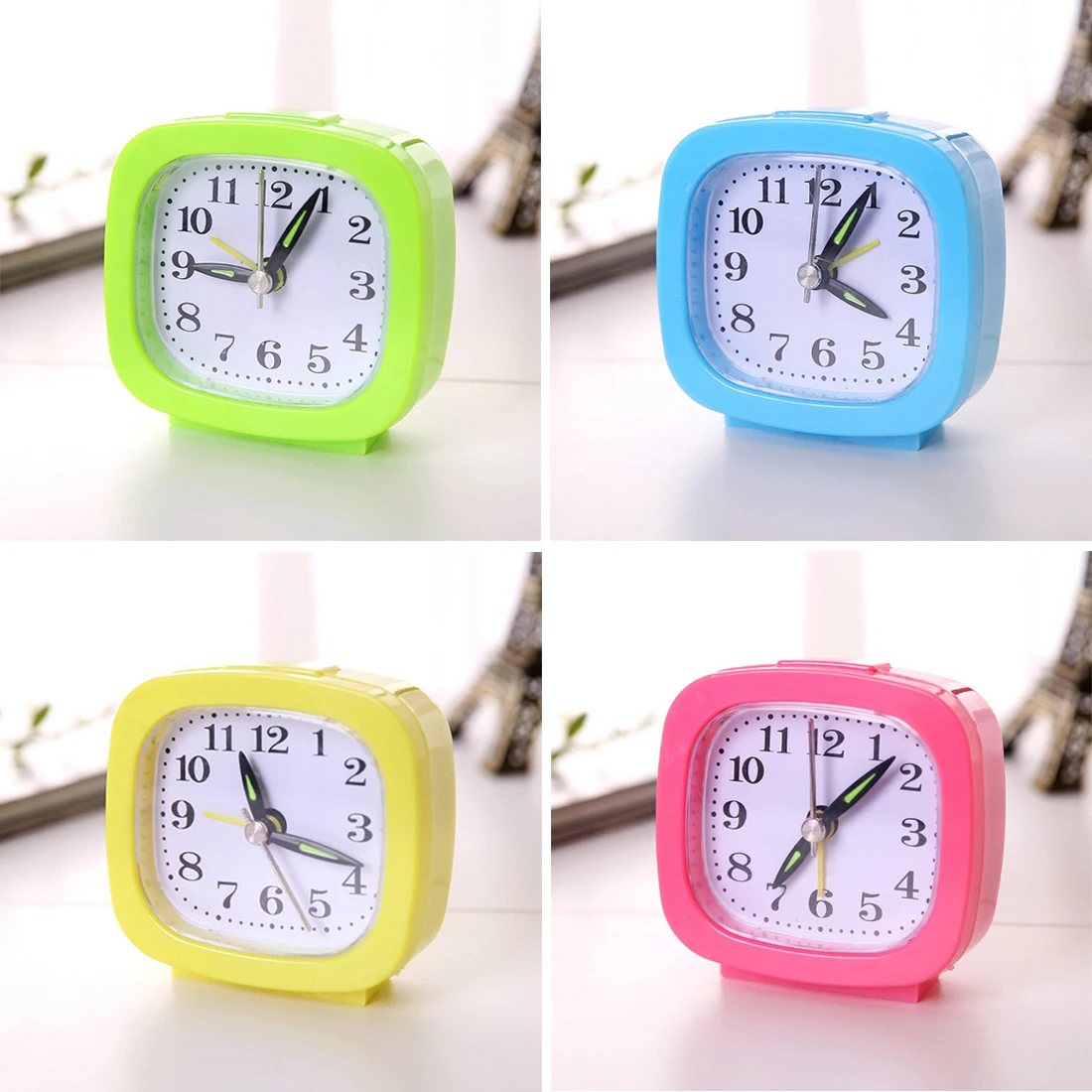 Popular Cute Square Small Bed Alarm Clock Transparent Case Compact Travel Clock Mini Portable Children Student Desk Watch
Popular Cute Square Small Bed Alarm Clock Transparent Case Compact Travel Clock Mini Portable Children Student Desk Watch