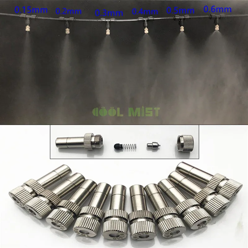 S180 Low Pressure Quality Atomizing Misting Nozzle Sprayer Injector Atomization Head Mister Mist Spraying System Nozzle 20pc/lot
S180 Low Pressure Quality Atomizing Misting Nozzle Sprayer Injector Atomization Head Mister Mist Spraying System Nozzle 20pc/lot