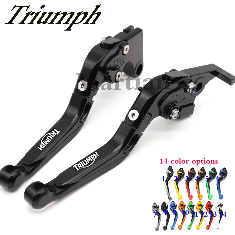 CNC Adjustable Folding Extendable Motorcycle Brake Clutch Levers For Triumph BONNEVILLE /SE/T100/Black 2006-2015
CNC Adjustable Folding Extendable Motorcycle Brake Clutch Levers For Triumph BONNEVILLE /SE/T100/Black 2006-2015