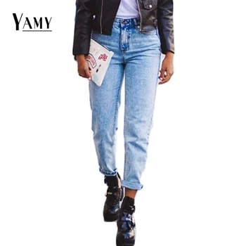 Spring 2017 Boyfriend Women Jeans High Waist White Snowflake Print Loose Light Women Long Wide Leg Jeans Mom Bottom
Spring 2017 Boyfriend Women Jeans High Waist White Snowflake Print Loose Light Women Long Wide Leg Jeans Mom Bottom