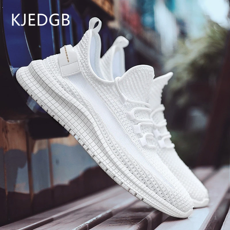 KJEDGB 2019 Men Sneakers Summer Mesh Breathable Soft Casual Shoes for Man Solid Black White Tenis Masculino Adulto Dropshipping
KJEDGB 2019 Men Sneakers Summer Mesh Breathable Soft Casual Shoes for Man Solid Black White Tenis Masculino Adulto Dropshipping