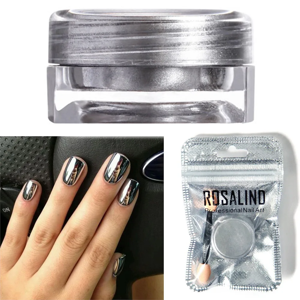 1PCS Nail Mirror Effect Powder Polishing for Nails Art Decoration Chrome Pigment Sequins gold/silver Nail Powder
1PCS Nail Mirror Effect Powder Polishing for Nails Art Decoration Chrome Pigment Sequins gold/silver Nail Powder