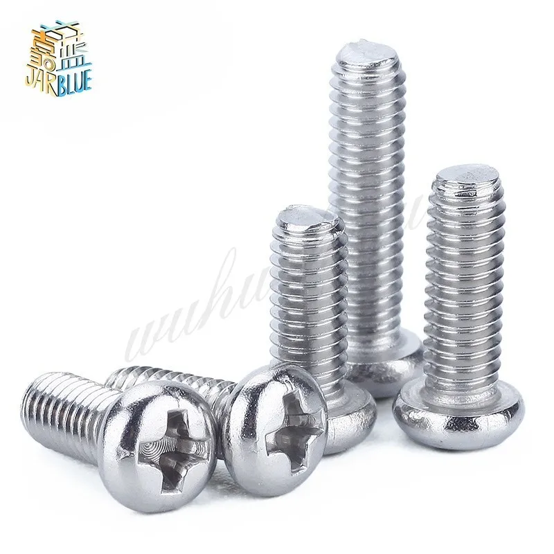 50Pcs M2 M2.5 M3 M4 ISO7045 DIN7985 GB818 304 Stainless Steel Cross Recessed Pan Head PM Screws Phillips Screws HW002
50Pcs M2 M2.5 M3 M4 ISO7045 DIN7985 GB818 304 Stainless Steel Cross Recessed Pan Head PM Screws Phillips Screws HW002
