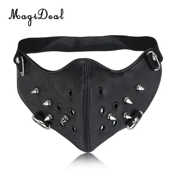 MagiDeal Halloween Rivet Steampunk Half Face Mask Gothic Mask Cosplay Dust Protective
MagiDeal Halloween Rivet Steampunk Half Face Mask Gothic Mask Cosplay Dust Protective