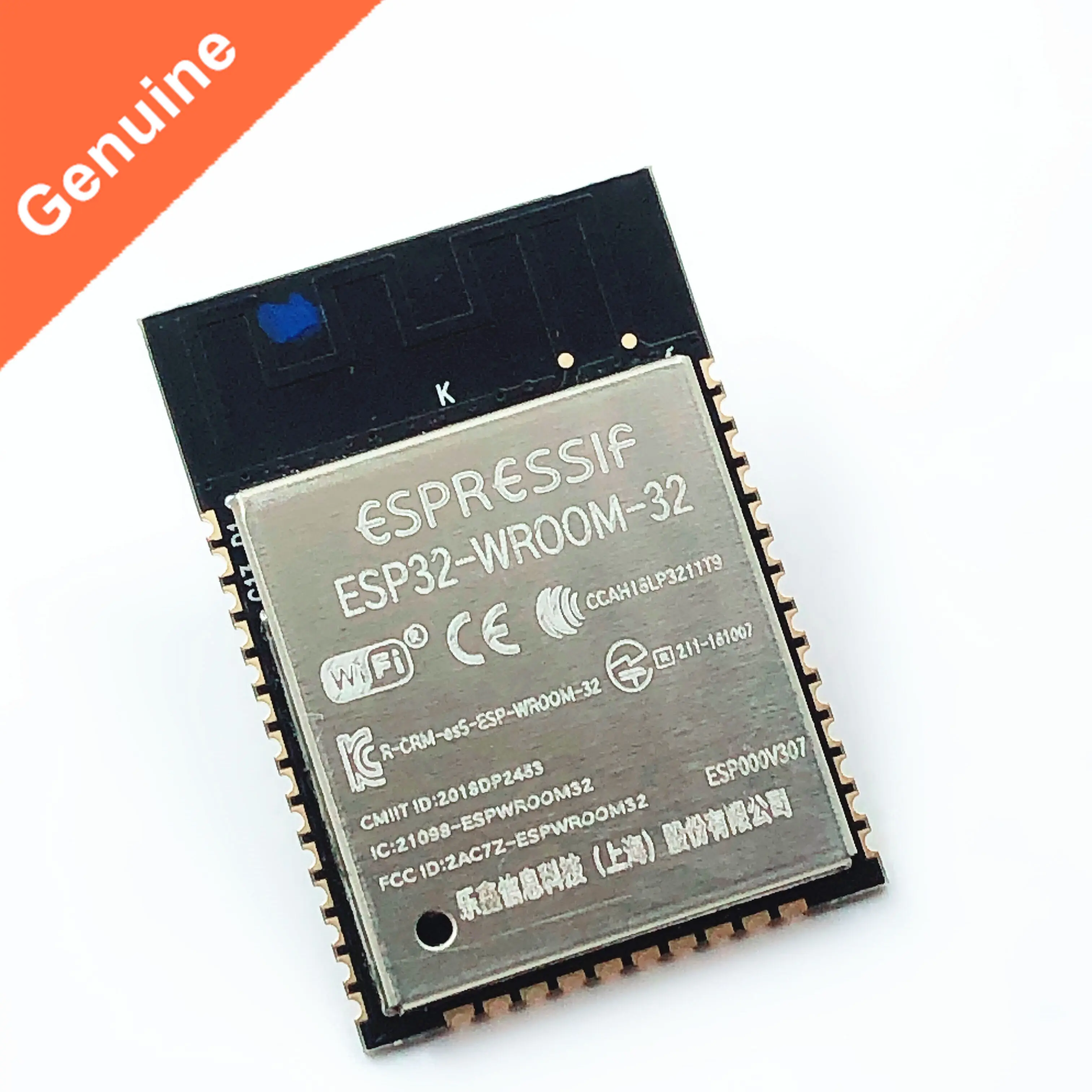 ESP32-WROOM-32 ESP-WROOM-32 ESP-32S ESP-DowdQ6 Dual Core 32Mbits SPI flash uart mode smd ESP32 module espressif original
ESP32-WROOM-32 ESP-WROOM-32 ESP-32S ESP-DowdQ6 Dual Core 32Mbits SPI flash uart mode smd ESP32 module espressif original
