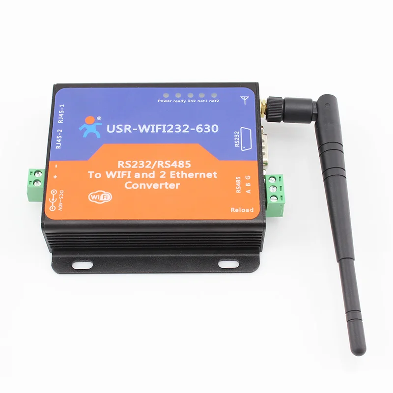 USR wifi 232 630 Modbus RTU к TCP конвертеры последовательному или Ethernet Поддержка питания