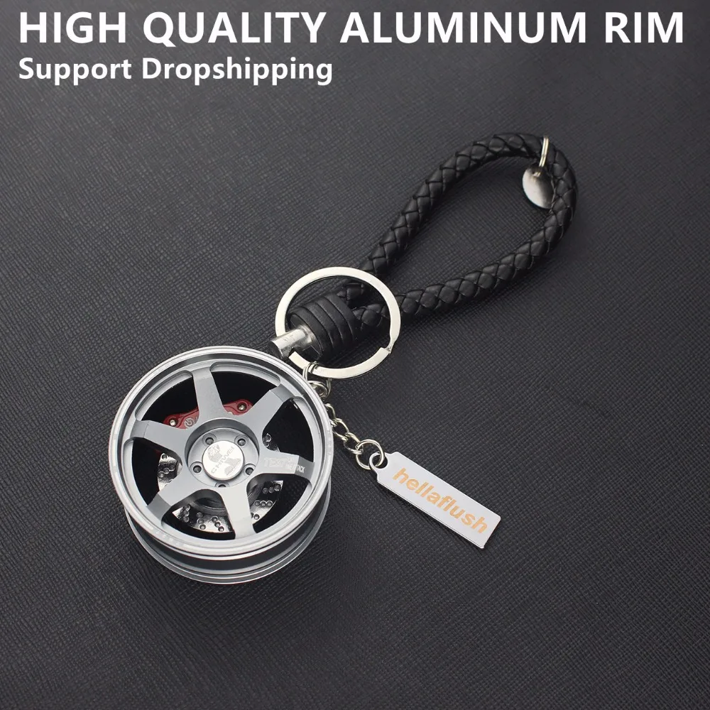 Car Decoration Gadgets Wheel Keyring For Car Key Chain Leather Aluminum Rim With Removable Brake Disc Keychain For Key Rings
Car Decoration Gadgets Wheel Keyring For Car Key Chain Leather Aluminum Rim With Removable Brake Disc Keychain For Key Rings