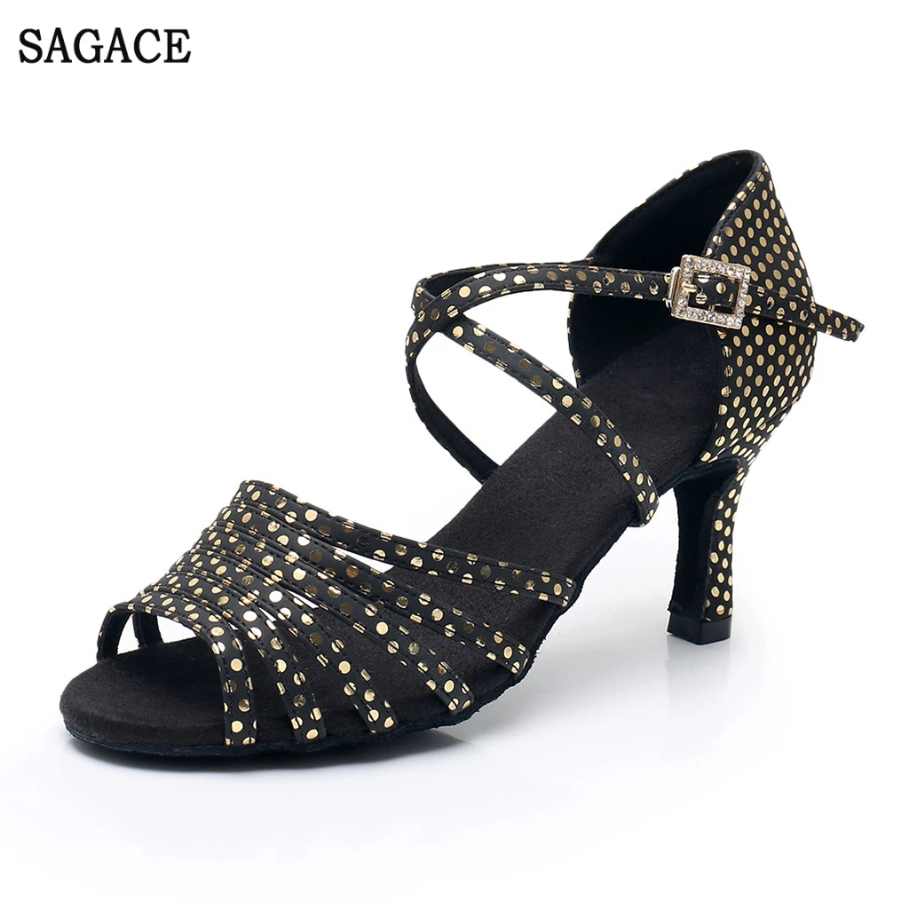 SAGACE Women Fashion Dancing Rumba Waltz Prom Ballroom Latin Salsa Dance Sexy Solid High Quality Outsid Simple High Heel Pumps
SAGACE Women Fashion Dancing Rumba Waltz Prom Ballroom Latin Salsa Dance Sexy Solid High Quality Outsid Simple High Heel Pumps