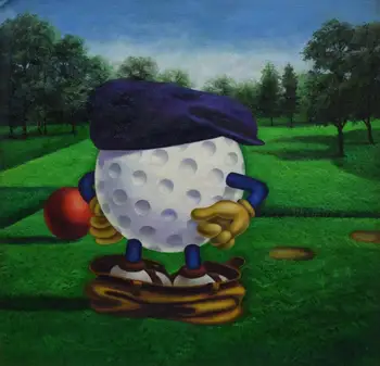 100% Hand Painted Modern Cartoon Oil Painting on Canvas Cartoon Golf Oil Painting Wall Art Painting Picture for Living Room
100% Hand Painted Modern Cartoon Oil Painting on Canvas Cartoon Golf Oil Painting Wall Art Painting Picture for Living Room