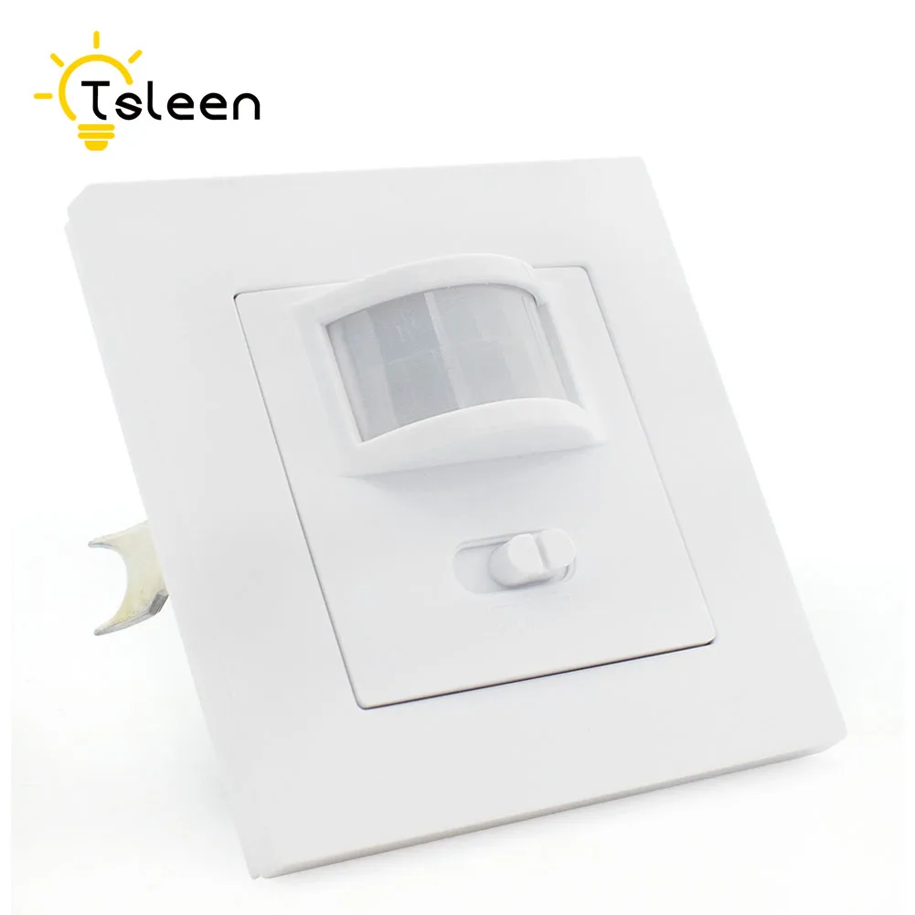 AC 110V-240V PIR Infrared Motion Sensor On/Off And PIR Switch Detection Range 9m 140 Degrees Max 800w Delay Time/Lux Adjustable
AC 110V-240V PIR Infrared Motion Sensor On/Off And PIR Switch Detection Range 9m 140 Degrees Max 800w Delay Time/Lux Adjustable