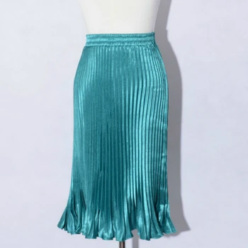 New Arrival Women Pleated Skirts 2017 Bling Bling Glitter Gold Flared High Waist Tutu Party Ladies Spring Summer Midi Skirt
New Arrival Women Pleated Skirts 2017 Bling Bling Glitter Gold Flared High Waist Tutu Party Ladies Spring Summer Midi Skirt