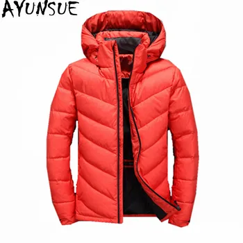 AYUNSUE Fashion 2020 Men's Down Jacket Warm White Duck Winter Coat Hooded Men Parka Casual Mens Jackets Jaqueta Masculina WXF374
AYUNSUE Fashion 2020 Men's Down Jacket Warm White Duck Winter Coat Hooded Men Parka Casual Mens Jackets Jaqueta Masculina WXF374