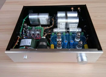 DIYERZONE Special Extreme Version Oil-immersed Capacitor 12AX7 +12AT7 Tube Preamp L13-3
DIYERZONE Special Extreme Version Oil-immersed Capacitor 12AX7 +12AT7 Tube Preamp L13-3