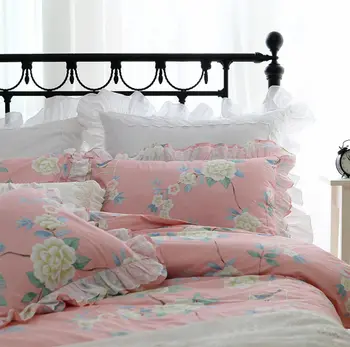 Rustic flower bedding set girl,twin full queen king cotton romantic single double home textile bedspread pillow case quilt cover
Rustic flower bedding set girl,twin full queen king cotton romantic single double home textile bedspread pillow case quilt cover