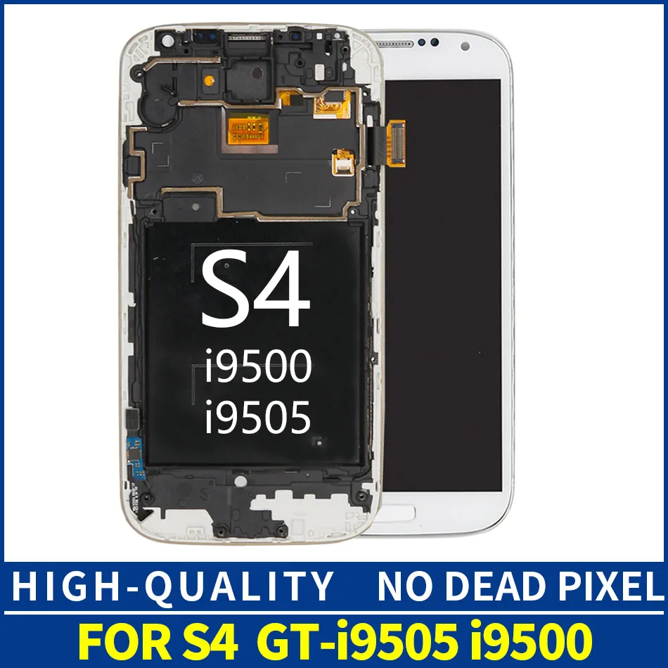 100% NEW TFT I9500 LCD For Samsung galaxy S4 GT-i9500 i9505 LCD Display Touch Screen with Digitizer assembly with frame
100% NEW TFT I9500 LCD For Samsung galaxy S4 GT-i9500 i9505 LCD Display Touch Screen with Digitizer assembly with frame