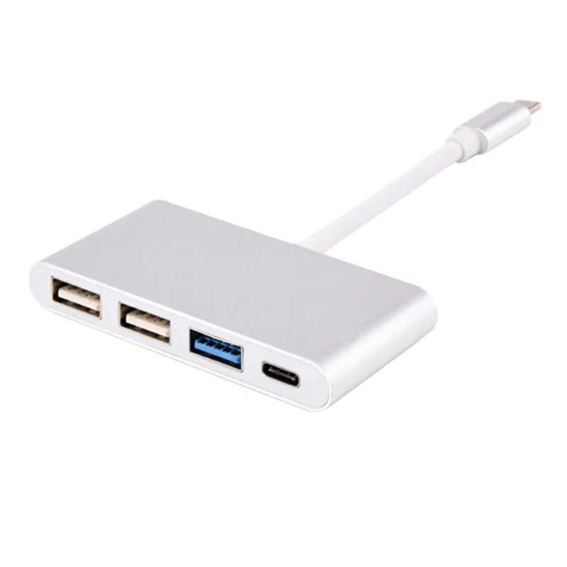 3Pcs Nickel plated head Type-c to usb 2.0 and usb 3.0 hub Multi-function adapter Type-c male to USB female plug converter
3Pcs Nickel plated head Type-c to usb 2.0 and usb 3.0 hub Multi-function adapter Type-c male to USB female plug converter