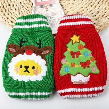 Christmas Pets Dog Clothes For Small Cat Dogs Xmas Puppy Big Dog Sweater For French Bulldog Yorkies Dogs Pets Clothing Pullo
Christmas Pets Dog Clothes For Small Cat Dogs Xmas Puppy Big Dog Sweater For French Bulldog Yorkies Dogs Pets Clothing Pullo