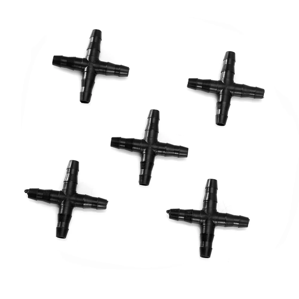 50 Pcs Cross Straight For 4/7mm Hose 1/4 'barb Barbed Connector Threaded Garden Micro Irrigation Pipe Accessories Connector
50 Pcs Cross Straight For 4/7mm Hose 1/4 'barb Barbed Connector Threaded Garden Micro Irrigation Pipe Accessories Connector