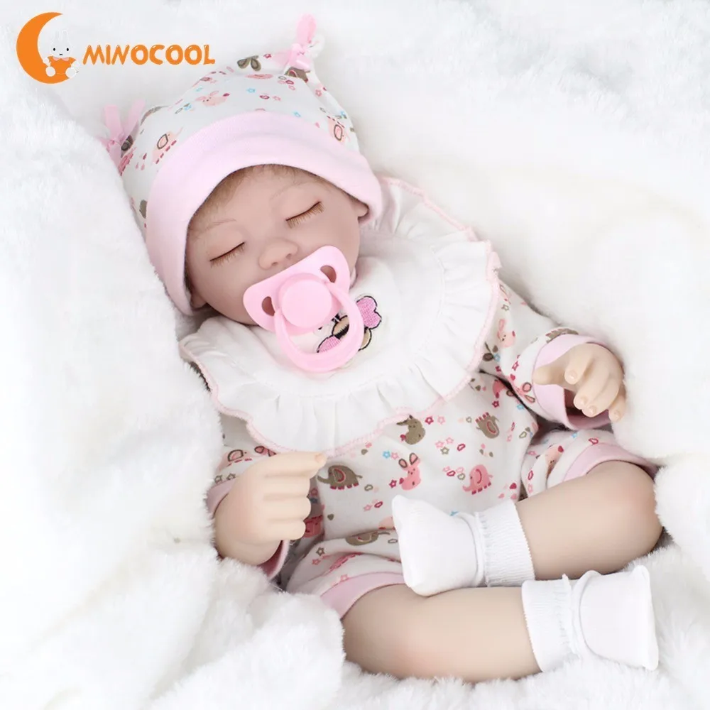 Reborn Baby Doll Realistic Soft Silicone Reborn Babies Newborn Baby Girl Lifelike Baby Alive Dolls Kids Playmate Companion Toys
Reborn Baby Doll Realistic Soft Silicone Reborn Babies Newborn Baby Girl Lifelike Baby Alive Dolls Kids Playmate Companion Toys