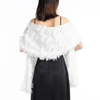 2019 New Women Party Shawls Small Tassel White Scarf and Wraps High Quality Stylish Shawls Free Shipping
2019 New Women Party Shawls Small Tassel White Scarf and Wraps High Quality Stylish Shawls Free Shipping