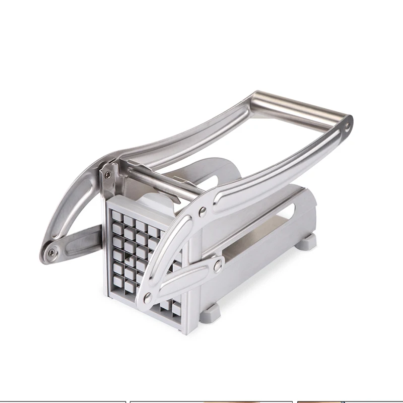 Stainless Steel French Fries Cutters Potato Chips Strip Cutting Machine Maker Slicer Chopper Dicer W/ 2 Blades Kitchen Gadgets
Stainless Steel French Fries Cutters Potato Chips Strip Cutting Machine Maker Slicer Chopper Dicer W/ 2 Blades Kitchen Gadgets