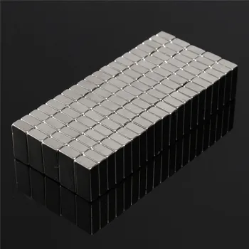 100pcs Cuboid Permenent Strong Magnet Rare Earth Neodymium N50 Magnets 10*5*3mm Hot Sale