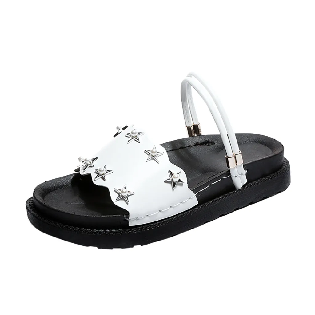 SAGACE Women's Stars Flash Summer Women's Shoes Fashion Casual Fighting Shoes Anti-skid Muffin Comfort Slippers 2019
SAGACE Women's Stars Flash Summer Women's Shoes Fashion Casual Fighting Shoes Anti-skid Muffin Comfort Slippers 2019