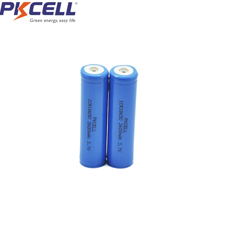 2Pcs ICR18650 3.7V Liion Rechargeable Battery Li-ion 3.7v Batteries 2600mah 18650 batteria Button Top For headlight vape ecig
2Pcs ICR18650 3.7V Liion Rechargeable Battery Li-ion 3.7v Batteries 2600mah 18650 batteria Button Top For headlight vape ecig