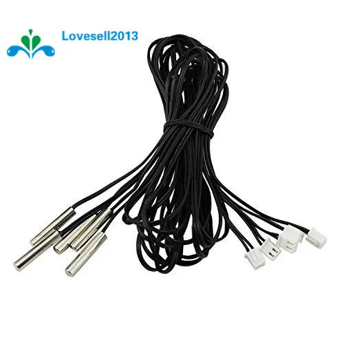 2 PCS NTC Thermistor accuracy temperature sensor 10K 1% 3950 Waterproof Probe 1m New
2 PCS NTC Thermistor accuracy temperature sensor 10K 1% 3950 Waterproof Probe 1m New