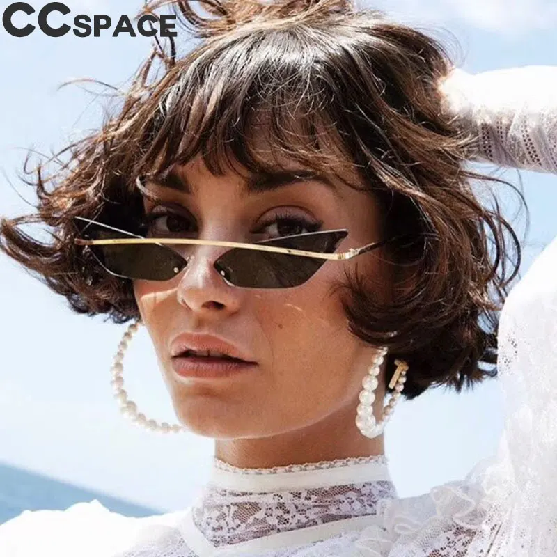 Small Cat Eye Sunglasses Women 2018 Fashion Shades UV400 Single Beam Rimless Vintage Brand Glasses Oculos 47606
Small Cat Eye Sunglasses Women 2018 Fashion Shades UV400 Single Beam Rimless Vintage Brand Glasses Oculos 47606