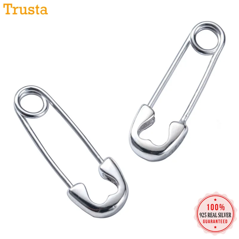 Trustdavis 1Pair Paper Clip Shape Ear Buckle Earrings Creative New Design Girl Lady Madam Women 100% 925 Sterling Silver Jewelry
Trustdavis 1Pair Paper Clip Shape Ear Buckle Earrings Creative New Design Girl Lady Madam Women 100% 925 Sterling Silver Jewelry