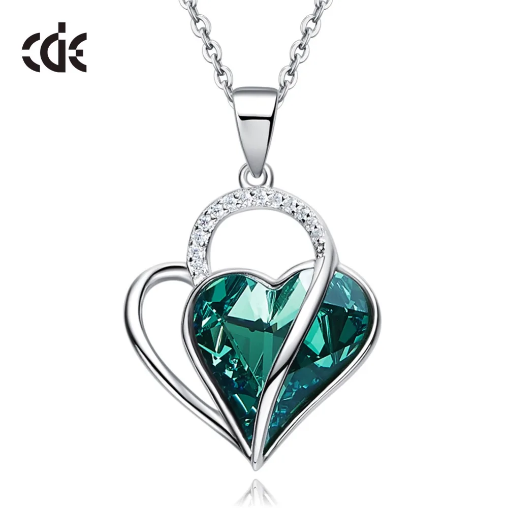 CDE Embellished with crystals from Swarovski Jewelry Necklaces For Women 925 Sterling Silver Heart Jewelry Valentine's Day gift
CDE Embellished with crystals from Swarovski Jewelry Necklaces For Women 925 Sterling Silver Heart Jewelry Valentine's Day gift