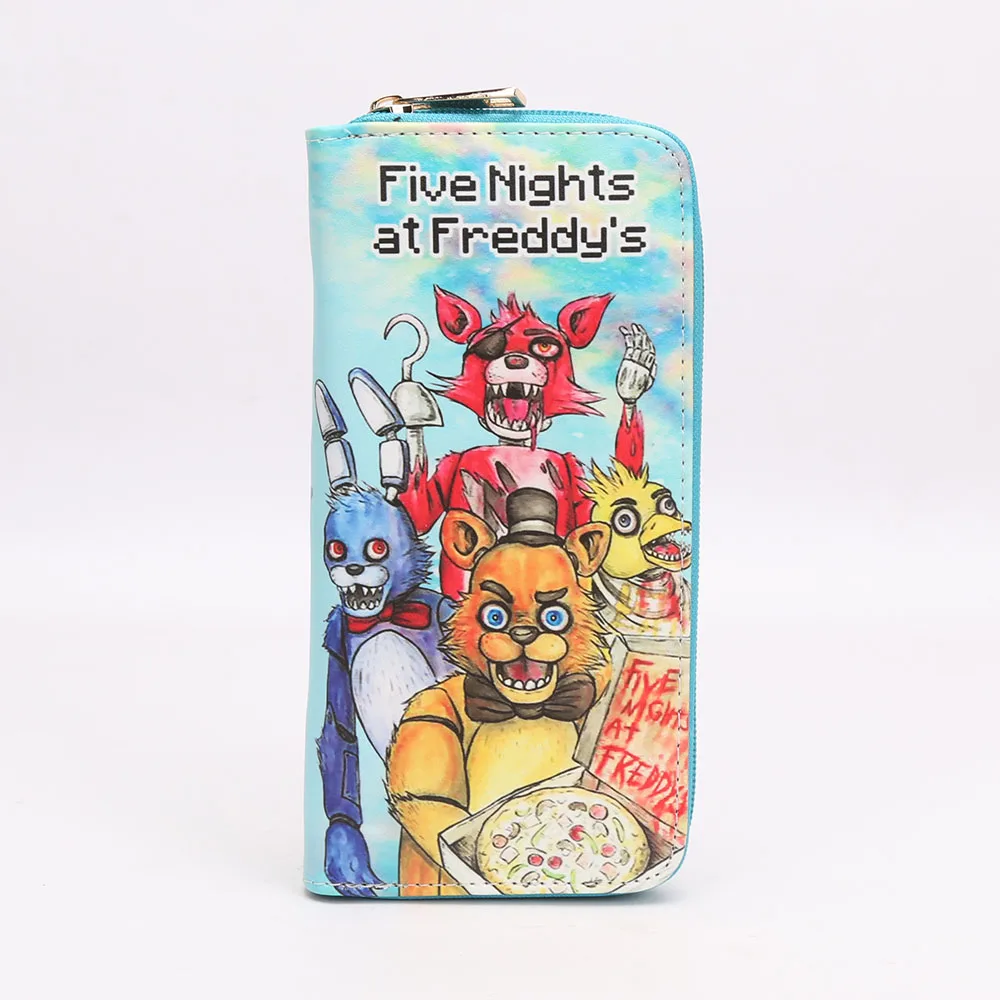 Five Nights at Freddy's Wallet FNAF Freddy Fazbear PU Coin Purses Zipper Long Wallets Cosplay Money Bags
Five Nights at Freddy's Wallet FNAF Freddy Fazbear PU Coin Purses Zipper Long Wallets Cosplay Money Bags
