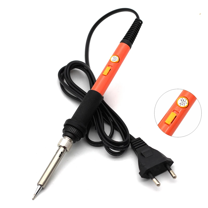 220V 60W Adjustable Temperature Electric Soldering Iron Power Switch Set Welding Solder Station Heat Pencil Repair Tool Kit
220V 60W Adjustable Temperature Electric Soldering Iron Power Switch Set Welding Solder Station Heat Pencil Repair Tool Kit