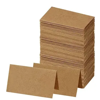50pcs/lot Blank Kraft Paper Business Cards Word Card Message Card DIY Gift Card Wedding Invitation Card
50pcs/lot Blank Kraft Paper Business Cards Word Card Message Card DIY Gift Card Wedding Invitation Card