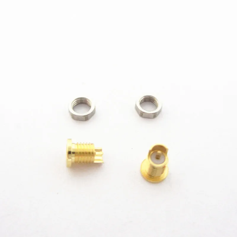 10 pair Universal pin socket Female seat Built-in thread nut Mmcx pure copper gold plated copper
10 pair Universal pin socket Female seat Built-in thread nut Mmcx pure copper gold plated copper