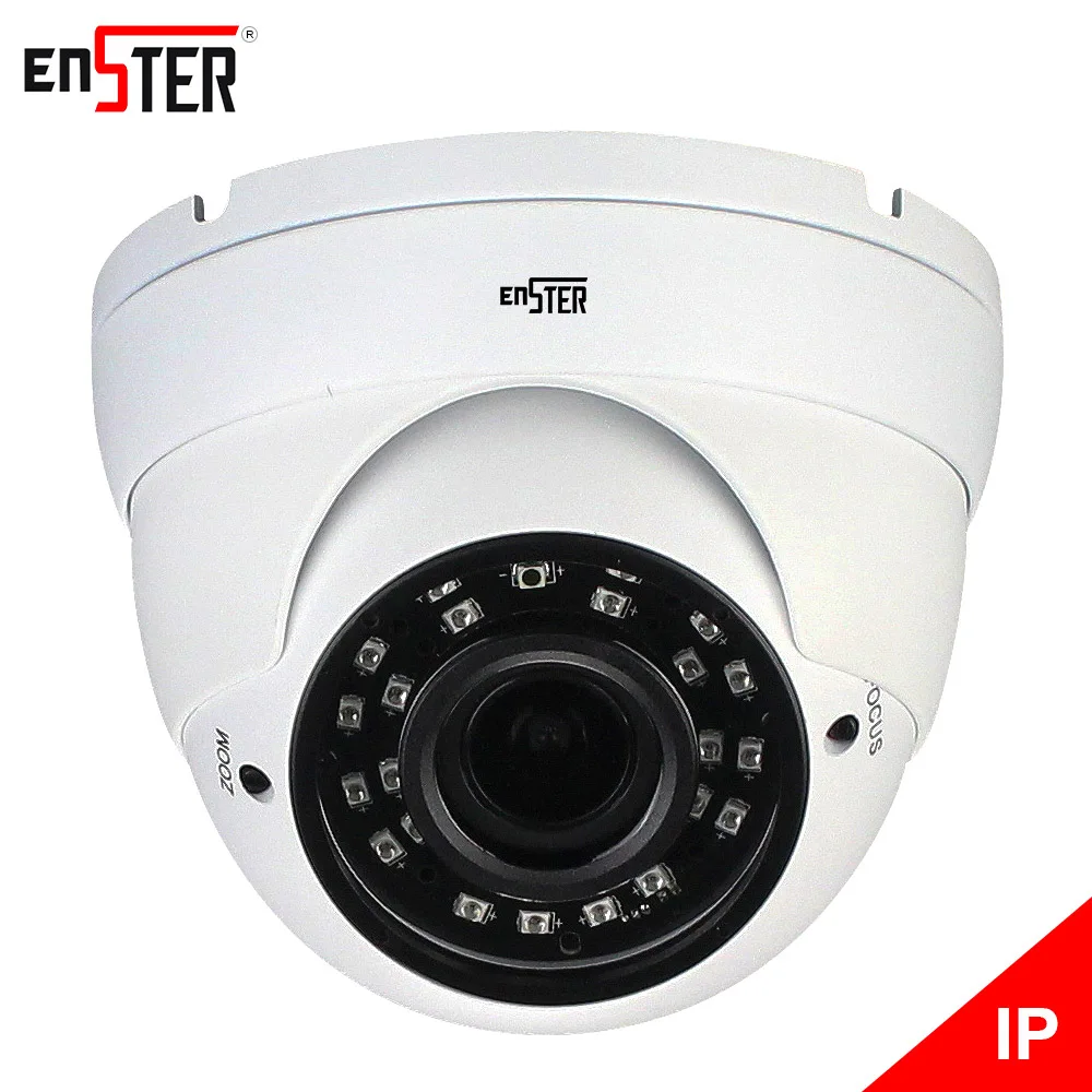Камеры видеонаблюдения Enster 1080P, водонепроницаемые купольные IP-камеры с варифокальным объективом 2,8-12 мм, 24 светодиода
Камеры видеонаблюдения Enster 1080P, водонепроницаемые купольные IP-камеры с варифокальным объективом 2,8-12 мм, 24 светодиода