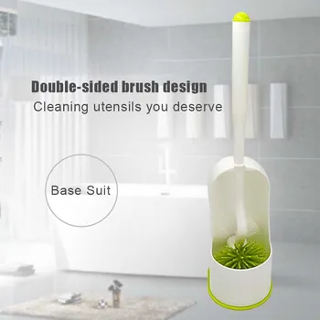 Toilet Cleaning Brush TPR Double Side No Dead End Bathroom Long Handle Brush Effective decontamination BDF99
Toilet Cleaning Brush TPR Double Side No Dead End Bathroom Long Handle Brush Effective decontamination BDF99