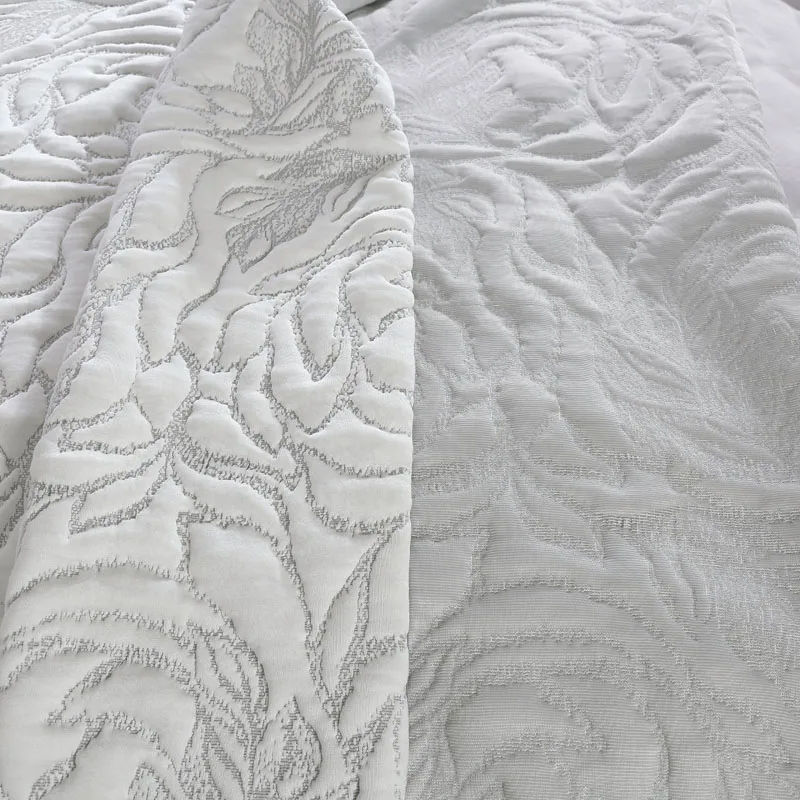 Waliicorners Luxury Knitted Cotton 3 Pieces Bedspread Comforter Set King Queen Size Bed Cover Set Mattress Topper Blanket With Pillowcases 21 HTB1j6eZaBWD3KVjSZFsq6AqkpXaU