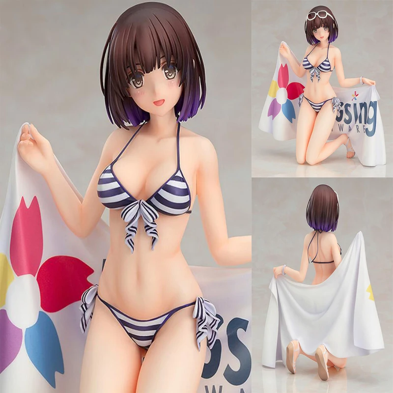 Anime action model figure Katou Megumi sexy girl bikini version swimsuit 17cm 1/7 painted figures toys doll gift
Anime action model figure Katou Megumi sexy girl bikini version swimsuit 17cm 1/7 painted figures toys doll gift