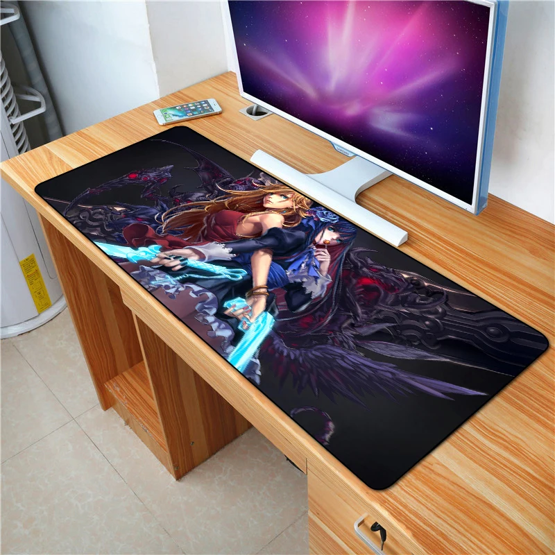 FFFAS 90*40cm Gaming mouse pad Gothic Girl HD pictures European and American players love Bottom antiskid Help Mouse Move XL
FFFAS 90*40cm Gaming mouse pad Gothic Girl HD pictures European and American players love Bottom antiskid Help Mouse Move XL