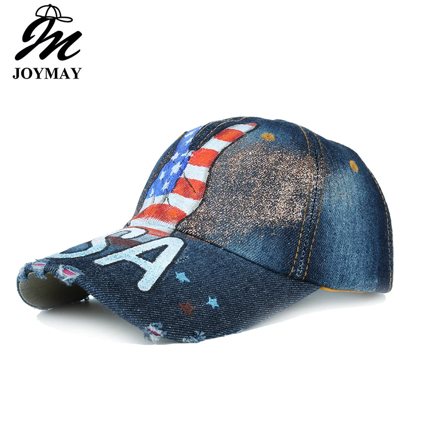 JOYMAY New Arrival OK victoryUSA flag Painting Jean Baseball Cap Adjustable Hip Hop Cap Leisure Casual Snapback HAT B476
JOYMAY New Arrival OK victoryUSA flag Painting Jean Baseball Cap Adjustable Hip Hop Cap Leisure Casual Snapback HAT B476