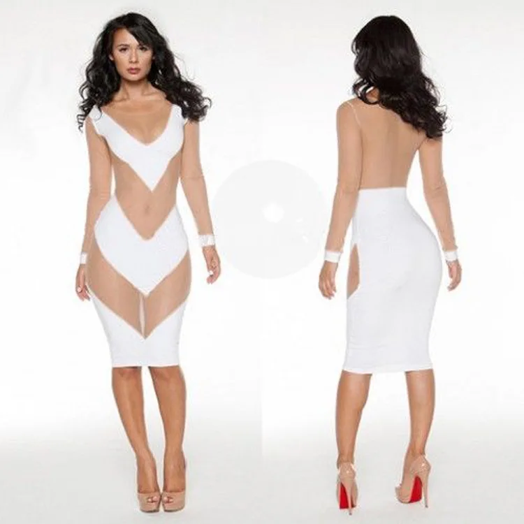 Платье с чокером 