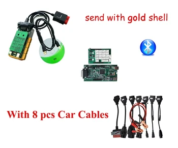 2018 Best Quality Gold appearance VD DS150E CDP Pro Plus with Bluetooth OBDII OBD2 scanner diagnostic tool+8pcs Car Cables
2018 Best Quality Gold appearance VD DS150E CDP Pro Plus with Bluetooth OBDII OBD2 scanner diagnostic tool+8pcs Car Cables