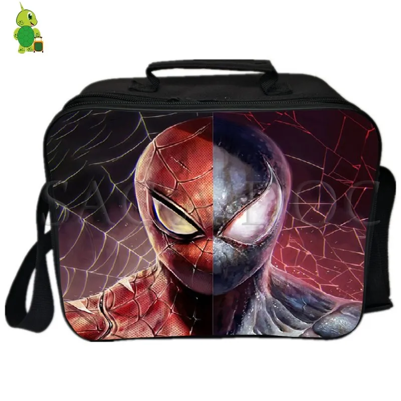 Avengers Iron Man/Spider-man Split Lunch Bag Fresh Keeping Ice Cooler Bag Thermal Insulation Lunch Bag Women Men Picnic Box
Avengers Iron Man/Spider-man Split Lunch Bag Fresh Keeping Ice Cooler Bag Thermal Insulation Lunch Bag Women Men Picnic Box