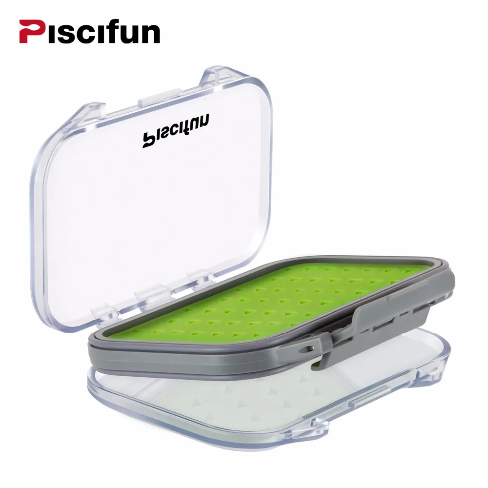 Piscifun Waterproof Silt Foam High Quality Plastic Portable Fly Box Fly Fishing Bait Tackle Box
Piscifun Waterproof Silt Foam High Quality Plastic Portable Fly Box Fly Fishing Bait Tackle Box