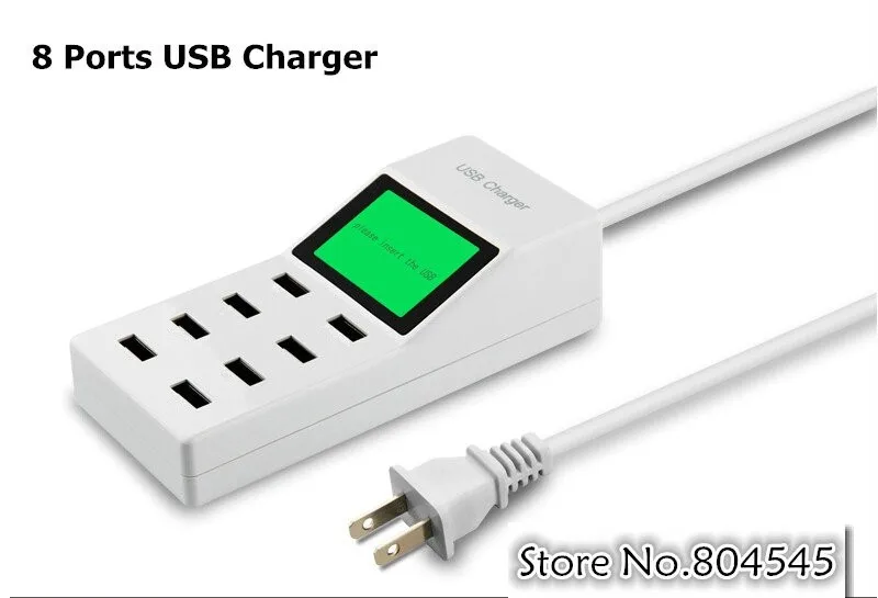 Usb mobile phone plug multi-port mobile phone charger mobile phone Eigh smart fast charging multi-function plug-in charging head
Usb mobile phone plug multi-port mobile phone charger mobile phone Eigh smart fast charging multi-function plug-in charging head