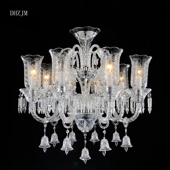 Crystal Chandelier lamp living room Luxury styl Large crystal Chandelier light stair light candle romantic candle pendant lamp
Crystal Chandelier lamp living room Luxury styl Large crystal Chandelier light stair light candle romantic candle pendant lamp